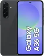 Samsung Galaxy A36 5G, Android Smartphone, 256GB Storage, 8GB RAM, Awesome Black, 6x OS Upgrades, Large Display, Octa-Core Processor