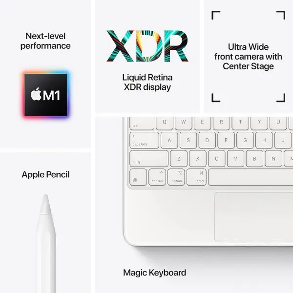 Apple 2021 iPad Pro (12.9-inch, Wi-Fi, 256GB) - Space Grey - Image 4