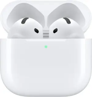 Apple AirPods 4 Wireless Earbuds, Bluetooth Headphones, with Active Noise Cancellation, Adaptive Audio, Transparency Mode, Personalized Spatial Audio, USB-C Charging Case,...