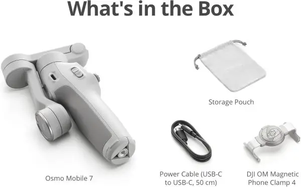 Big Summer Sale Limited Time Offer AED 99د.إ:DJI Osmo Mobile 7P Gimbal Stabilizer for iPhone, Android, Native Tracking, 3-Axis Phone Gimbal, Built-in Extension Rod & Tripod,... - Image 4