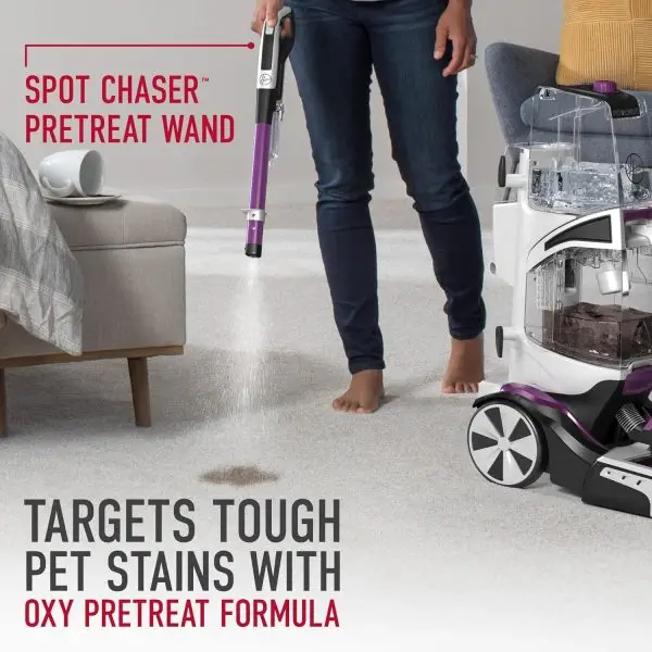 Big Summer Sale Limited Time Offer AED 99د.إ:Hoover SmartWash Pet Automatic Carpet Cleaner Machine with Spot Chaser Wand, Deep Cleaning Carpet Shampooer Machine, Pair with a... - Image 4