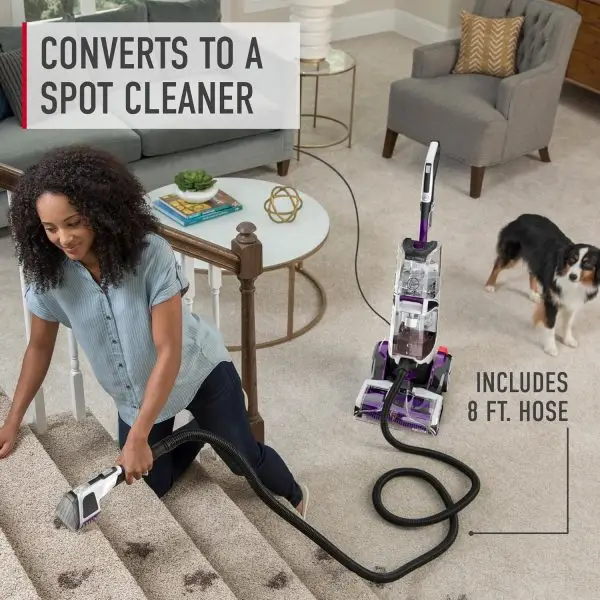 Big Summer Sale Limited Time Offer AED 99د.إ:Hoover SmartWash Pet Automatic Carpet Cleaner Machine with Spot Chaser Wand, Deep Cleaning Carpet Shampooer Machine, Pair with a... - Image 9