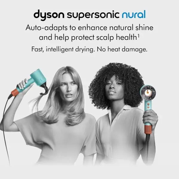 Celebrate with Us Anniversary Limited-Time & Limited-Quantity Deal AED د.إ99.99:Dyson Supersonic NuralTM Hair Dryer, HD16 Ceramic Patina/Topaz, Hair Care, Intelligent Heat... - Image 3