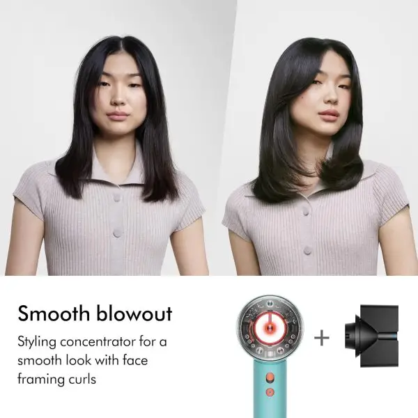 Celebrate with Us Anniversary Limited-Time & Limited-Quantity Deal AED د.إ99.99:Dyson Supersonic NuralTM Hair Dryer, HD16 Ceramic Patina/Topaz, Hair Care, Intelligent Heat... - Image 4