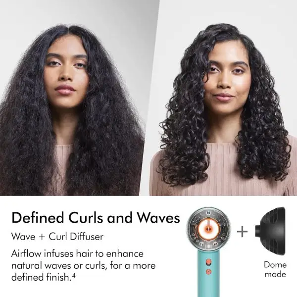 Celebrate with Us Anniversary Limited-Time & Limited-Quantity Deal AED د.إ99.99:Dyson Supersonic NuralTM Hair Dryer, HD16 Ceramic Patina/Topaz, Hair Care, Intelligent Heat... - Image 8