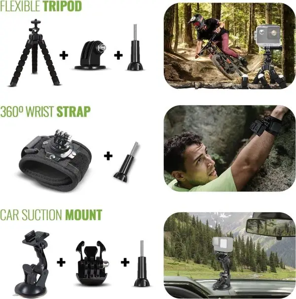 Limited-Time Sale for Summer Surprises AED 109د.إ:GoPro HERO13 Black - Waterproof Action Camera with 5.3K HDR Video, 27MP Photos, 1/1.9" Image Sensor, Live Streaming, Webcam,... - Image 5