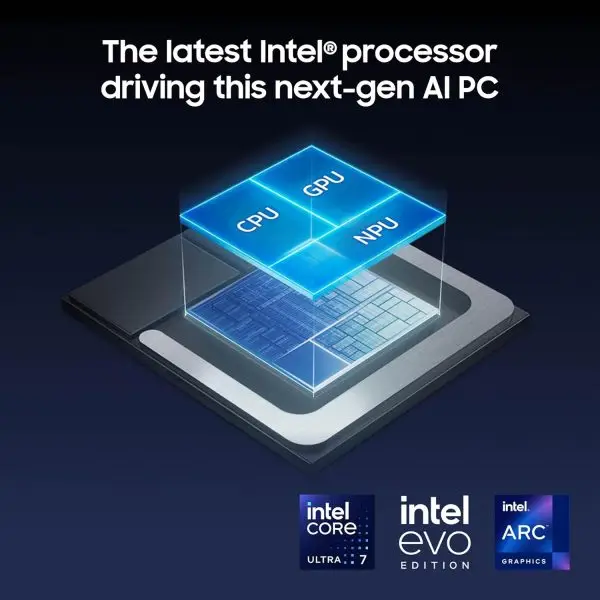 Limited-Time Sale for Summer Surprises AED 109د.إ:SAMSUNG 15.6" Galaxy Book5 360 Copilot+ PC, AI Business Laptop, Windows 11 Pro, Intel Core Ultra 7 Processor 256V, FHD AMOLED... - Image 5
