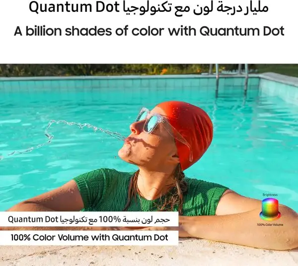 Limited-Time Sale for Summer Surprises AED 129.00د.إ :Samsung 65 Inch QLED TV, Q60D, 4K, 100% Color Volume with Quantum Dot, 4K Upscaling, Samsung TV Plus, AirSlim Design, Tizen... - Image 4