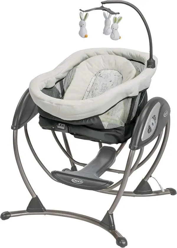 Limited-Time Sale for Summer Surprises AED 99د.إ:Graco DuoGlider, Rascal Swing and Rocker with One-Hand Recline Lever - Image 2