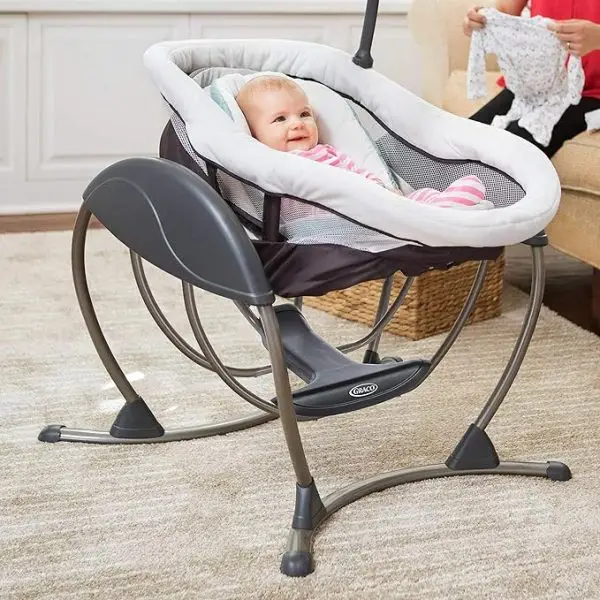 Limited-Time Sale for Summer Surprises AED 99د.إ:Graco DuoGlider, Rascal Swing and Rocker with One-Hand Recline Lever - Image 5