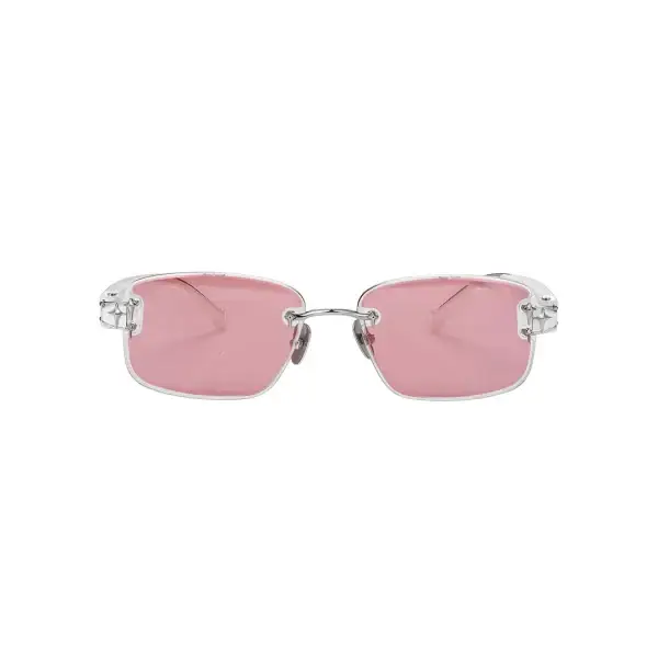 Limited-Time Sale for Summer Surprises AED 99د.إ:Head-turning rimless sunglasses with Prismatic™ Color-changing Lenses - Image 3