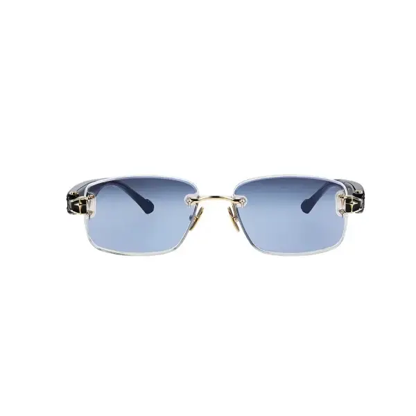 Limited-Time Sale for Summer Surprises AED 99د.إ:Head-turning rimless sunglasses with Prismatic™ Color-changing Lenses - Image 6