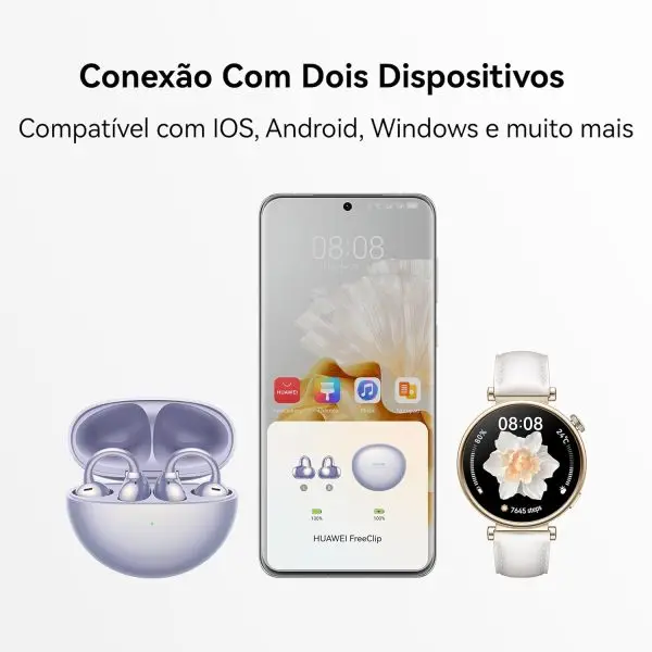 Limited-Time Sale for Summer Surprises AED 99د.إ:HUAWEI FreeClip, Innovative Clip Design, Intensive Open-Ear Listening Experience, AI Background Noise Cancellation for Calls,... - Image 7