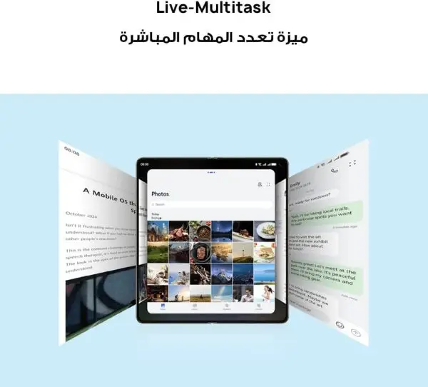 Limited-Time Sale for Summer Surprises AED 99د.إ:Huawei Mate X6 Dual-SIM 512GB ROM + 12GB RAM (GSM | CDMA) Factory Unlocked 5G Smartphone- International Version - Image 9