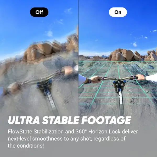 Limited-Time Sale for Summer Surprises AED 99د.إ:Insta360 X4 Endurance Bundle - 8K Waterproof 360 Action Camera, 4K Wide-Angle Video, Invisible Selfie Stick, Removable Lens... - Image 6