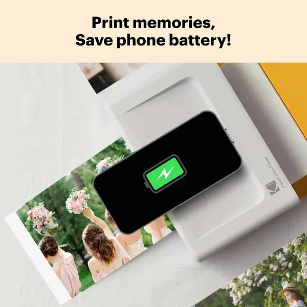 Limited-Time Sale for Summer Surprises AED 99د.إ:KODAK Dock Plus 4Pass Instant Photo Printer (4x6 inches) + 90 Sheets Gift Bundle - Image 4