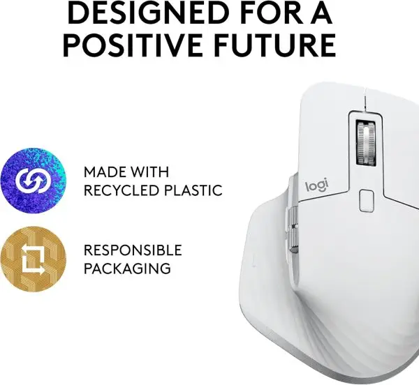 Limited-Time Sale for Summer Surprises AED 99د.إ: Logitech MX Master 3S - Wireless Performance Mouse with Ultra-fast Scrolling, Ergo, 8K DPI, Track on Glass, Quiet Clicks,... - Image 4