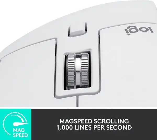 Limited-Time Sale for Summer Surprises AED 99د.إ: Logitech MX Master 3S - Wireless Performance Mouse with Ultra-fast Scrolling, Ergo, 8K DPI, Track on Glass, Quiet Clicks,... - Image 7