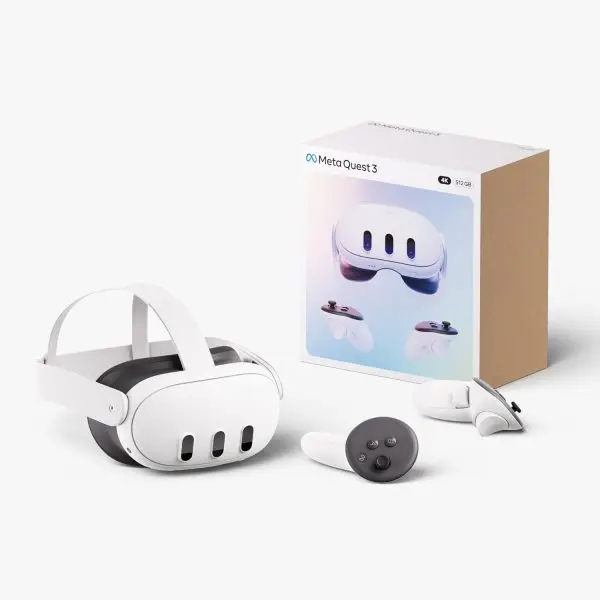 Limited-Time Sale for Summer Surprises AED 99د.إ:Meta Quest 3 Advanced All-In-One VR Headset 512GB White - Image 3