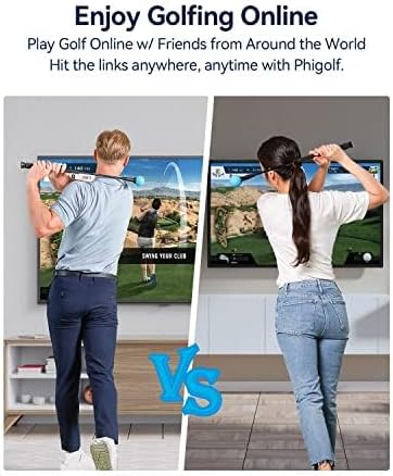Limited-Time Sale for Summer Surprises AED 99د.إ:PHIGOLF Phigolf2 Golf Simulator with Swing Stick for Indoor & Outdoor Use, Golf Swing Trainer with Upgraded Motion Sensor & 3D... - Image 4