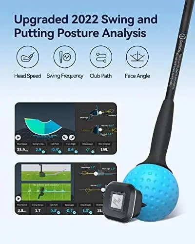 Limited-Time Sale for Summer Surprises AED 99د.إ:PHIGOLF Phigolf2 Golf Simulator with Swing Stick for Indoor & Outdoor Use, Golf Swing Trainer with Upgraded Motion Sensor & 3D... - Image 6