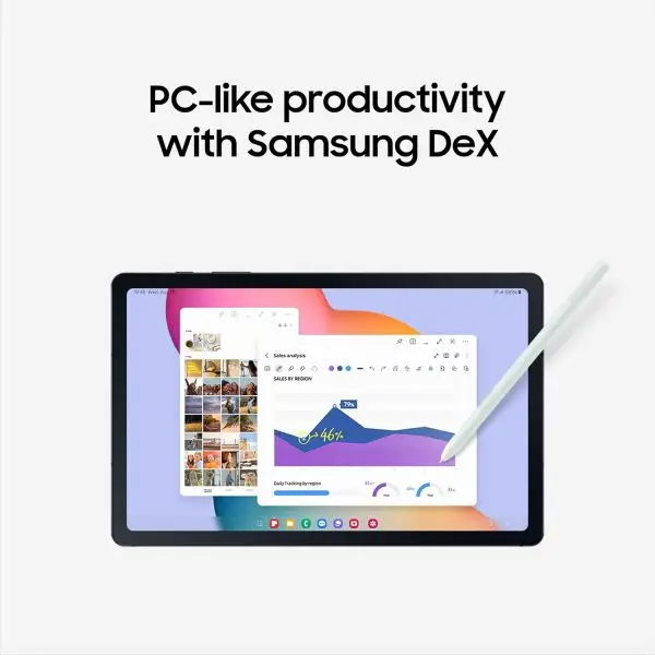 Limited-Time Sale for Summer Surprises AED 99د.إ:Samsung Galaxy Tab S6 Lite (2024) 10.4" 128GB WiFi Android , S Pen for Note-Taking, Gaming Ready, Long Battery Life, Expandable... - Image 4