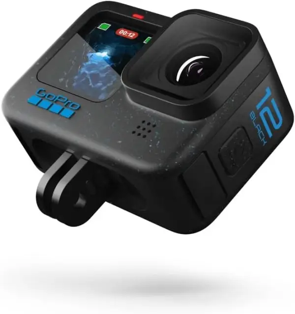 Limited-Time Sale for Summer Surprises AED 99.00د.إ :GoPro HERO12 Black - Waterproof Action Camera with 5.3K60 Ultra HD Video, 27MP Photos, HDR, 1/1.9" Image Sensor, Live... - Image 5