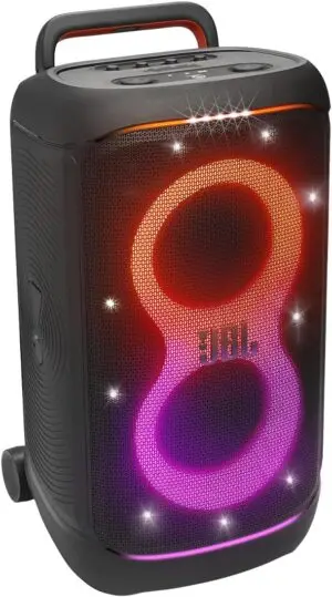 Limited-Time Sale for Summer Surprises QAR 99.00د.إ ：JBL PartyBox 520 Portable Bluetooth Party Speaker with AI Sound Boost, 400W Powerful Sound, Dynamic Light Show, 15H...