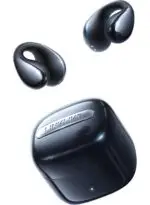 Linklike RingStar Air Open-Ear Wireless Headphones, Dual Device Connectivity, AI Noise-Cancelling Mic, 50+ Hrs Playtime, Quick Charge, All-Day Comfort Fit Earbuds for...