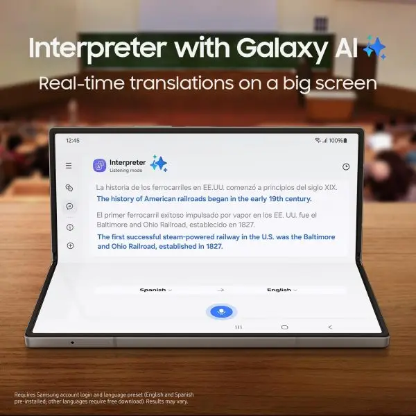 SAMSUNG Galaxy Z Fold 6 AI Cell Phone, 512GB Unlocked Android Smartphone, Circle to Search, Handsfree Live Interpreter, AI Photo Edits, Large Screen - Image 7