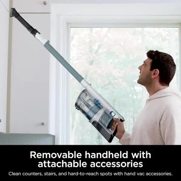 Shark PowerPro Plus Cordless Stick Vacuum, Lightweight, Rechargeable, FloorDetect Technology, HEPA Filter, Up to 50-Minute Runtime, Powerful Pet Hair Pickup, Carpets & Hard... - Image 3