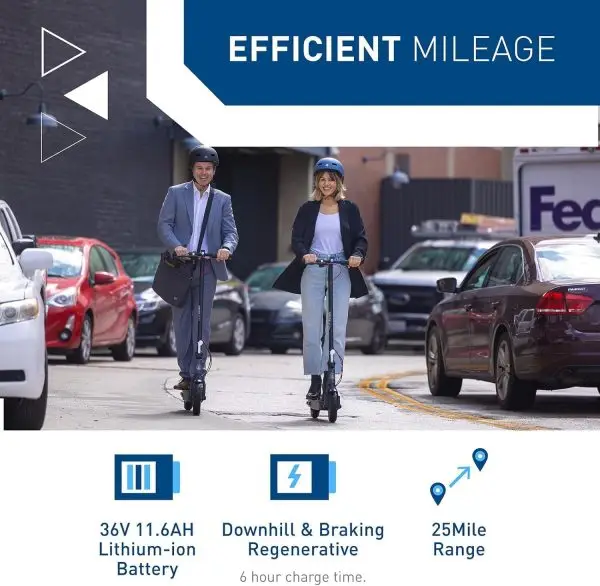 Summer Final Clearance Just AED 89د.إ:Hiboy Electric Scooter for Adults, 30km/h Ride-ons Speed Folding E Scooter, 40km (S2 Pro) or 65KM (S2 Max) Travel Distance Range, Portable... - Image 6
