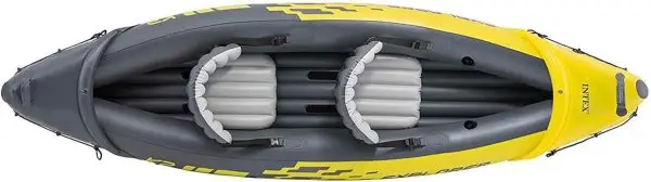 Summer Final Clearance Just AED 89د.إ:Intex 68307EP Explorer K2 Inflatable Kayak Set: Includes Deluxe 86in Aluminum Oars and High-Output Pump – SuperStrong PVC – Adjustable... - Image 8