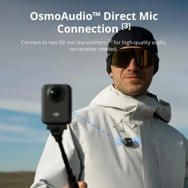 Summer Final Clearance Just AED 99د.إ:DJI Osmo 360 Adventure Combo, 360 Camera with 1-Inch 360° Imaging, Extended Battery Life with 3 Batteries, Native 8K 360° Video, 4K/120fps... - Image 7