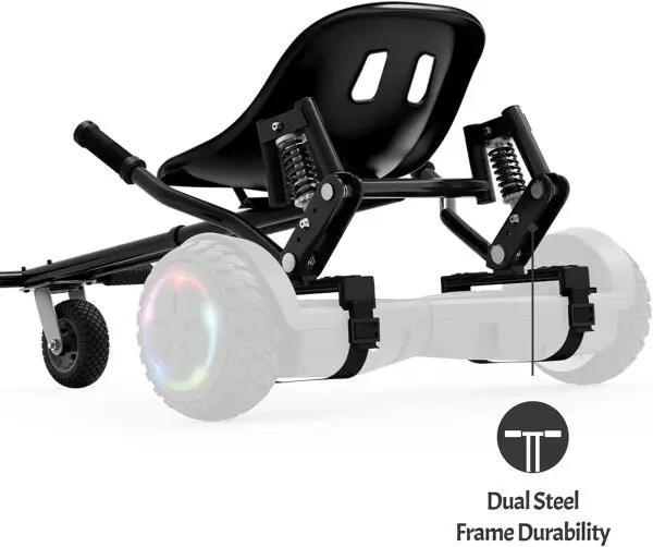 Summer Final Clearance Just AED 99د.إ:Jetson JetKart 2.0 Universal Hoverboard Attachment - Converts Hoverboard to Sit Down Electric Go Kart with Rear Suspension for Off Road... - Image 5