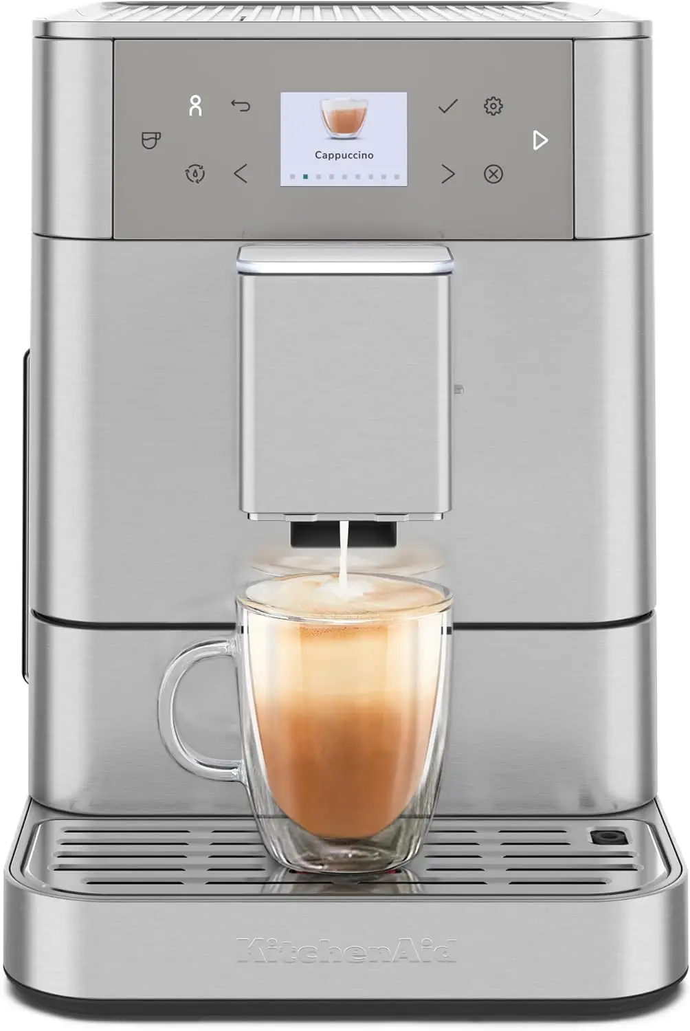 Winter Final Clearance Just MUR 99:KitchenAid Fully Automatic Espresso Machine KF6, KES8556SX, Stainless Steel
