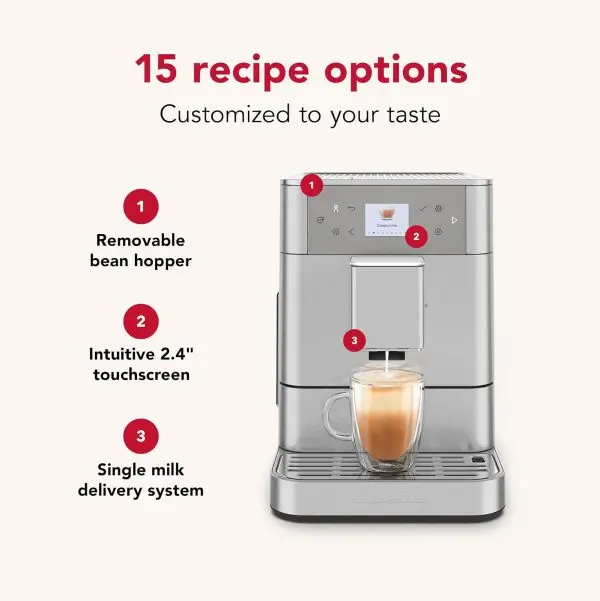 Winter Final Clearance Just MUR 99:KitchenAid Fully Automatic Espresso Machine KF6, KES8556SX, Stainless Steel - Image 3