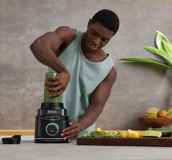 Summer Final Clearance Just AED 99د.إ:Ninja 2-in-1 Detect Power Blender Pro & Single Serve, 1200W Blender With Jug, & 2x Single Serve Cups, Blend Smoothies, Chop Vegetables &... - Image 5