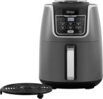 Summer Final Clearance Just AED 99د.إ：Ninja Air Fryer Max Xl, Max Crisp, Air Roast, Bake, Reheat, Dehydrate, 5.2 Liters, 1750 Watts, Grey and Black, AF160ME, 2 Years Warranty