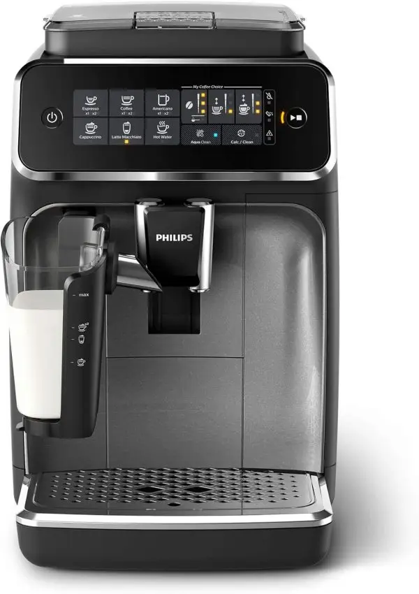 Philips Series 3200 Fully Automatic Espresso Machine - 1500W, LatteGo, Touch Display, 5 Beverages, Easy cleaning - EP3246/70 - Image 5