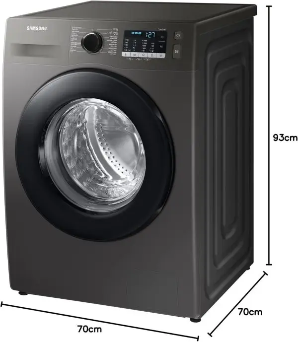 Summer Final Clearance Just AED 99د.إ:Samsung 8Kg Front Load Washing Machine With Ecobubble, Hygiene Steam And Digital Inverter Technology, 20 Year Warranty on Digital Inverter... - Image 2