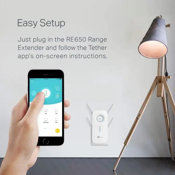 Summer Final Clearance Just AED 99د.إ:TP-Link AC2600 WiFi Extender(RE650), Up to 2600Mbps, Dual Band WiFi Range Extender, Gigabit port, Internet Booster, Repeater, Access... - Image 6