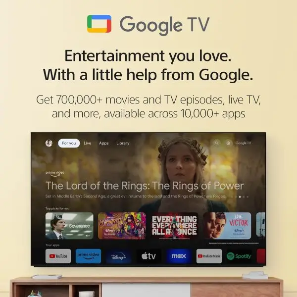 Summer Surprise: 42" Smart TV for Only AED 99د.إ!: Sony 42 Inch 4K Ultra HD TV A90K Series: BRAVIA XR OLED Smart Google TV with Dolby Vision HDR and Exclusive Features for The... - Image 8
