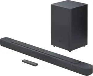 Exclusive for New Users:JBL Bar 2.1 Deep Bass (MK2) 2.1 Channel Soundbar with Wireless Subwoofer, 300W Total Power, Immersive Surround Sound, Built-In Dolby, Bluetooth