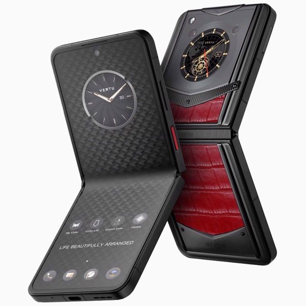 VERTU IRONFLIP Calf Skin Flip Cell Phone, Unlocked Android 5G Smartphone, Foldable Design, One-Hand Control, 50MP Camera, 12G+512G, Dual SIM, 6.9″ 120Hz OLED, 65W Fast Charge - Image 8