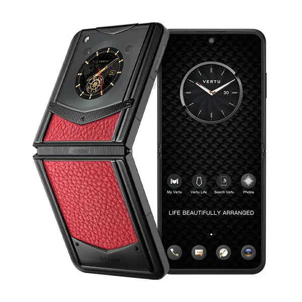 VERTU IRONFLIP Calf Skin Flip Cell Phone, Unlocked Android 5G Smartphone, Foldable Design, One-Hand Control, 50MP Camera, 12G+512G, Dual SIM, 6.9″ 120Hz OLED, 65W Fast Charge - Image 7