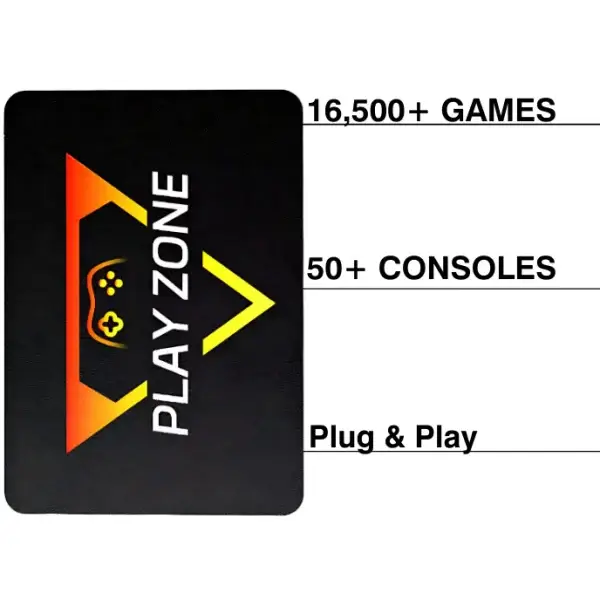 While Stocks Last:2025 New RetroDisk™ PRO: 50+ CONSOLES, 16,500+ GAMES, Includes Free 2.4G Wireless Controller - Image 2