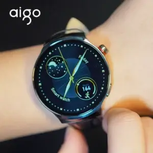 While Stocks Last：aigo V8 Smart Watch 19 HD Large Screen Bluetooth Call Men s Business Phone Watch New Arrival in Wearable Devices Category