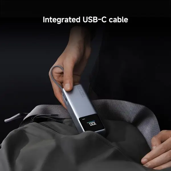 Xiaomi 165W Power Bank 10000mAh - Integrated USB-C Cable - Image 6