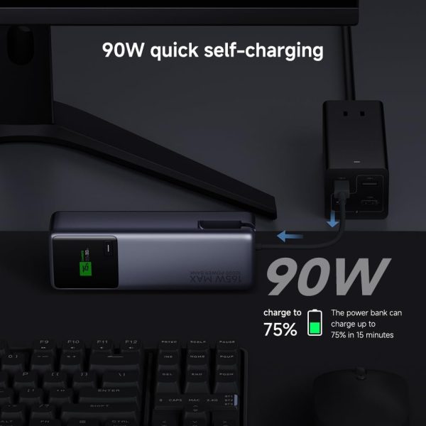 Xiaomi 165W Power Bank 10000mAh - Integrated USB-C Cable - Image 2